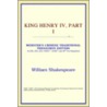 King Henry Iv, Part I (Webster's Chinese by Reference Icon Reference