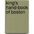 King's Hand-Book Of Boston