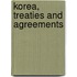 Korea, Treaties And Agreements
