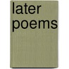 Later Poems door John Tabb