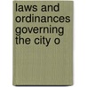 Laws And Ordinances Governing The City O door Rock Island .