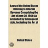 Laws Of The United States Relating To In door United States