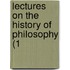 Lectures On The History Of Philosophy (1