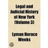 Legal And Judicial History Of New York (