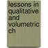 Lessons In Qualitative And Volumetric Ch