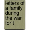Letters Of A Family During The War For T door Jono Bacon