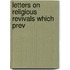 Letters On Religious Revivals Which Prev