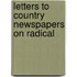 Letters To Country Newspapers On Radical
