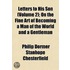 Letters To His Son (Volume 2); On The Fi
