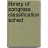 Library Of Congress Classification Sched