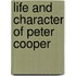 Life And Character Of Peter Cooper