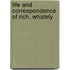 Life And Correspondence Of Rich. Whately
