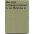 Life And Correspondence Of Sir Thomas La