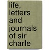 Life, Letters And Journals Of Sir Charle door Sir Charles Lyell