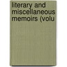 Literary And Miscellaneous Memoirs (Volu door Joseph Cradock