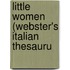 Little Women (Webster's Italian Thesauru