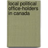 Local Political Office-holders in Canada door Not Available