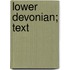 Lower Devonian; Text