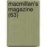 Macmillan's Magazine (63) door Onbekend