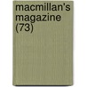 Macmillan's Magazine (73) door Onbekend