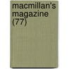 Macmillan's Magazine (77) door Onbekend