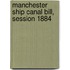 Manchester Ship Canal Bill, Session 1884