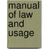 Manual Of Law And Usage