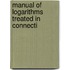 Manual Of Logarithms Treated In Connecti