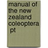 Manual Of The New Zealand Coleoptera  Pt door Thomas Broun