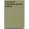 Manual Of Vegetable-Garden Insects door Cyrus Richard Crosby