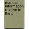 Manualm Information Relative To The Phil door Philippines Bureau of Civil Service