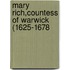 Mary Rich,Countess Of Warwick (1625-1678