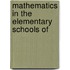 Mathematics In The Elementary Schools Of