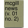 Mcgill News (V. 01 No. 2) door General Books