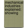 Mechanical Industries Explained; Showing door Alexander Watt