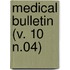 Medical Bulletin (V. 10 N.04)