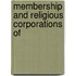 Membership And Religious Corporations Of