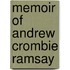 Memoir Of Andrew Crombie Ramsay