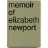 Memoir Of Elizabeth Newport