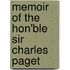 Memoir Of The Hon'Ble Sir Charles Paget