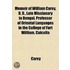 Memoir Of William Carey, D, D., Late Mis