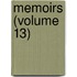 Memoirs (Volume 13)