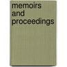 Memoirs And Proceedings door Manchester Literary and Society