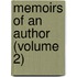 Memoirs Of An Author (Volume 2)