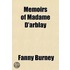 Memoirs Of Madame D'Arblay