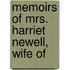 Memoirs Of Mrs. Harriet Newell, Wife Of