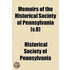 Memoirs Of The Historical Society Of Pen