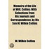 Memoirs Of The Life Of Will. Collins; Wi