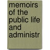 Memoirs Of The Public Life And Administr by Robert Banks Jenkinson Liverpool