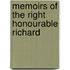 Memoirs Of The Right Honourable Richard